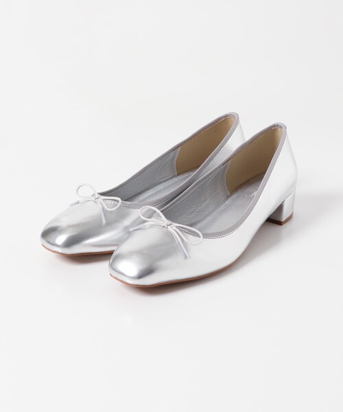 URBAN RESEARCH Sonny Label（アーバンリサーチサニーレーベル）の「メタリックヒールバレエシューズ（バレエシューズ・レディース・ブラック/ゴールド/シルバー・36/37/38）」の11枚目の写真