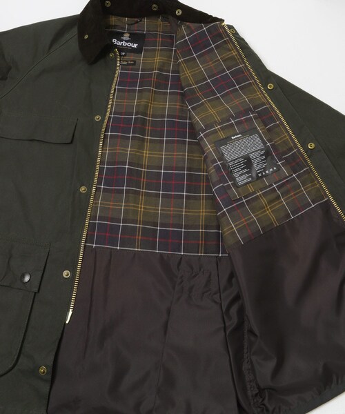 URBAN RESEARCH DOORS（アーバンリサーチドアーズ）の「Barbour　EXCLUSIVE SUGARLUMPBEDALE（テーラードジャケット・メンズ・D.BROWN/SAGE・36/38/40/42/44）」の14枚目の写真