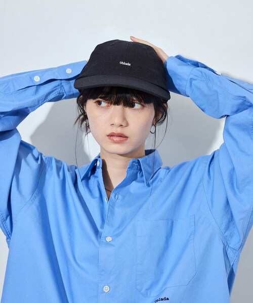 ADAM ET ROPE'(アダムエロペ)の「【Oblada(オブラダ)】別注 CAP(キャップ・レディース・グレー/ネイビー・F)」の9枚目の写真