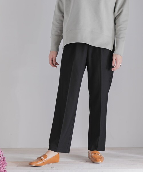 SENSE OF PLACE by URBAN RESEARCH(センスオブプレイスバイアーバンリサーチ)の「CARREMANテーパードパンツ(その他パンツ・レディース・BEIGE/BLACK/L.GRAY/BEG×BRN・XS/S/M/L)」の11枚目の写真