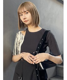MURUA | ドッキングカットアウトトップス(Tシャツ/カットソー)