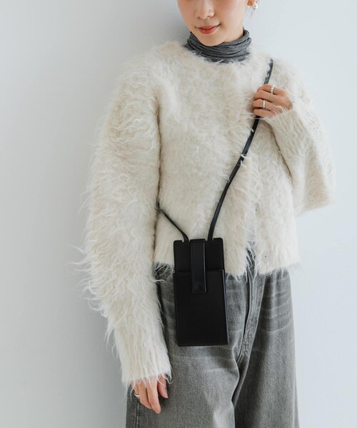 URBAN RESEARCH（アーバンリサーチ）の「SAGAN VIENNA　MODULAR PHONE CARD CASE（ショルダーバッグ・レディース・Black/Beige/Latte/Truffe・-）」の8枚目の写真