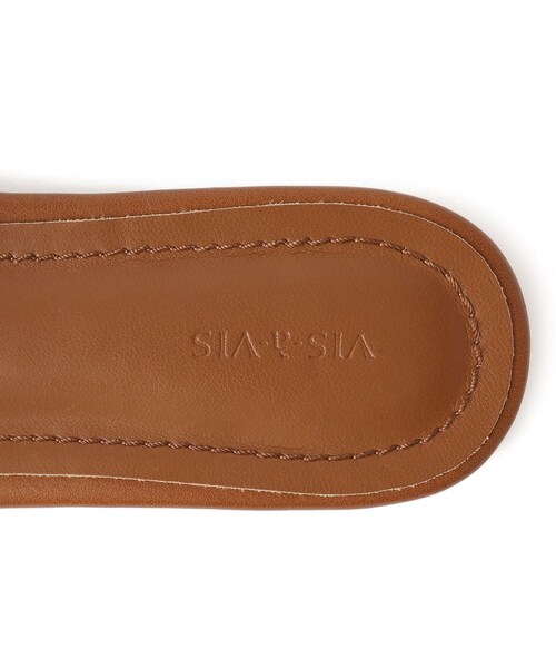 VIS（ビス）の「フラットスライドサンダル（サンダル・レディース・ブラック/キャメル・L/M/S）」の18枚目の写真