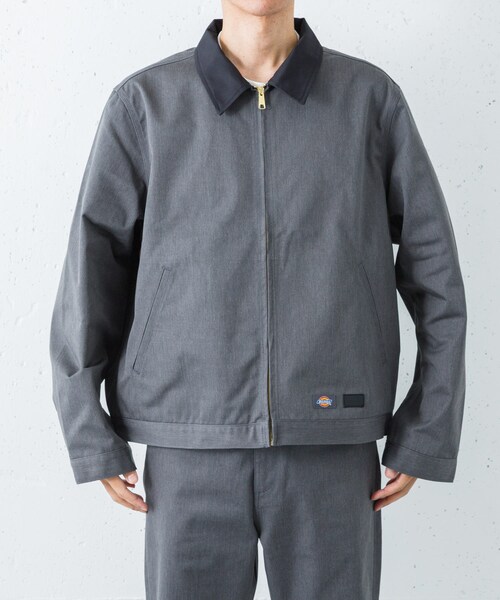 URBAN RESEARCH(アーバンリサーチ)の「Dickies × semoh for URBAN RESEARCH EISENHOWER JACKET(ブルゾン・メンズ・BLACK/GREY・1/2/3)」の7枚目の写真