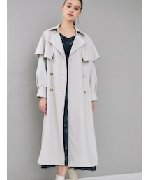 MERCURYDUO | 2WAYケープ付きトレンチコート(トレンチコート)