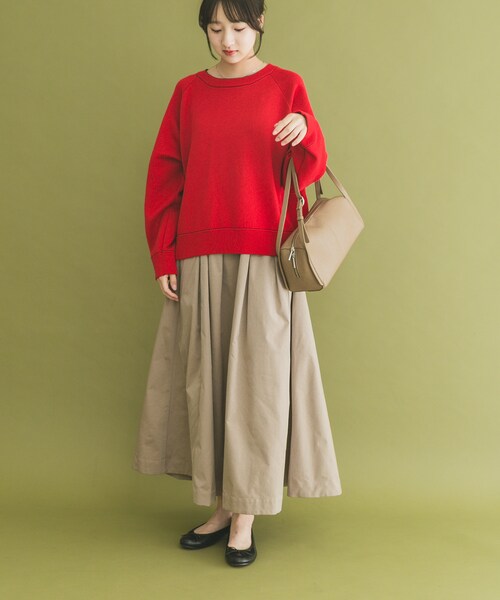 ITEMS URBANRESEARCH(アイテムズ アーバンリサーチ)の「リバーシブルスウェットライクニット(ニット/セーター・レディース・GRY×BLU/NVY×RED/YEO×BRN・FREE)」の20枚目の写真