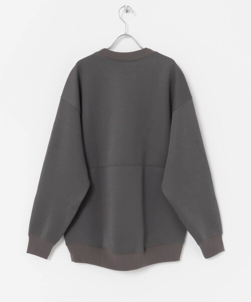 THE GOODLAND MARKET（ザグッドランドマーケット）の「『別注』MIDIUMISOLID×TGM　Recycled polyester sweat（スウェット・レディース・C.Gray/L.Beige/OFF・M/L）」の15枚目の写真