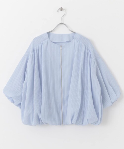 ITEMS URBANRESEARCH（アイテムズ アーバンリサーチ）の「バルーンスリーブブルゾン（ブルゾン・レディース・Y.BEG/BLU・FREE）」の20枚目の写真