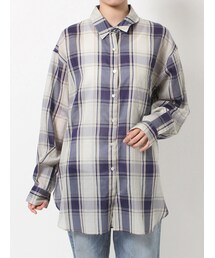 Ungrid | シアールーズチェックシャツ(シャツ/ブラウス)