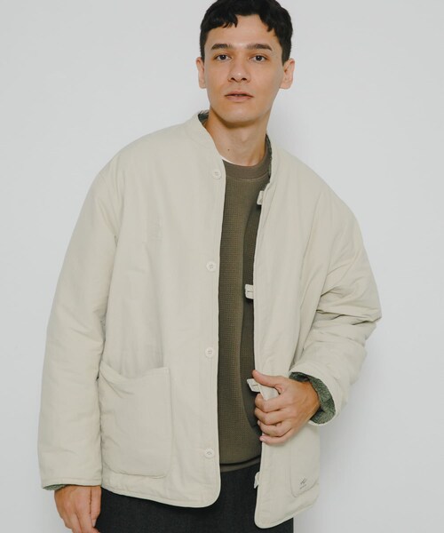URBAN RESEARCH Sonny Label（アーバンリサーチサニーレーベル）の「『別注』ARMY TWILL×Sonny Label　Reversible Jacket（テーラードジャケット・メンズ・IVORY/KHAKI/BLACK/NAVY・S/M/L）」の5枚目の写真