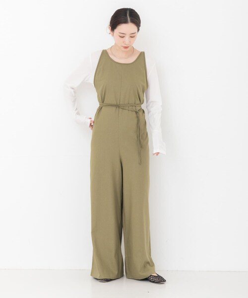 URBAN RESEARCH(アーバンリサーチ)の「BASERANGE OTAY JUMPSUIT(つなぎ/オールインワン・レディース・LUA GREEN・S)」の8枚目の写真