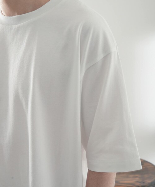 ITEMS URBANRESEARCH(アイテムズ アーバンリサーチ)の「USAコットン オーバーサイズTシャツ(Tシャツ/カットソー・メンズ・GRN/OFF/BLK/BLU/YEL・M/L)」の17枚目の写真
