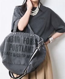 CHIC STYLE | ロゴプリントトートバッグ＜大きいサイズ有＞シックスタイル(トートバッグ)
