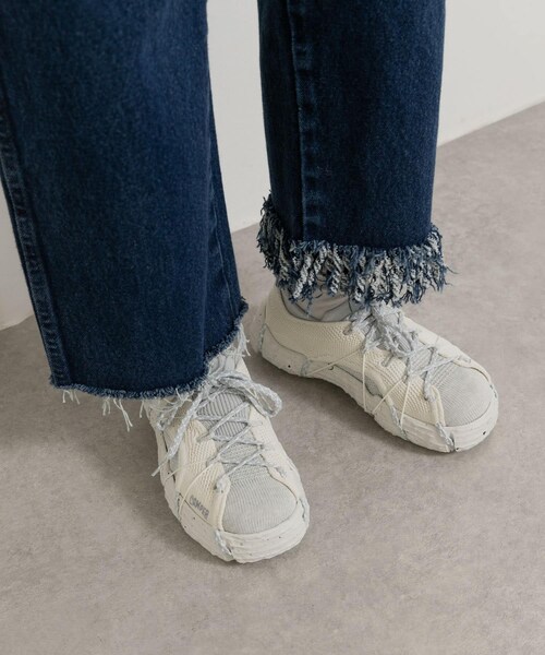 THE GOODLAND MARKET（ザグッドランドマーケット）の「CAMPER　ROKU-WOMEN（スニーカー・レディース・WHITE/BLACK/GRAY/BROWN/LIME/Lime/RED・36/37/38/39/40）」の8枚目の写真
