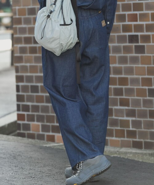 EKAL(エカル)の「『別注』Wrangler×EKAL デニムリラックスバギーパンツ(デニムパンツ・レディース・O.W/BLACK・Free)」の19枚目の写真
