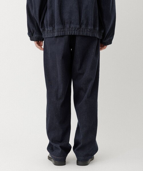 ADAM ET ROPE'(アダムエロペ)の「13oz デニムワイドイージーパンツ / ADAM ET ROPE' JEANS(デニムパンツ・メンズ・ブラック系/ネイビー・L/M/S)」の11枚目の写真