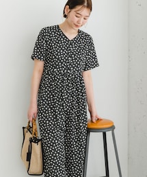 URBAN RESEARCH ROSSO | F by ROSSO　フラワープリントオールインワン(サロペット/オーバーオール)