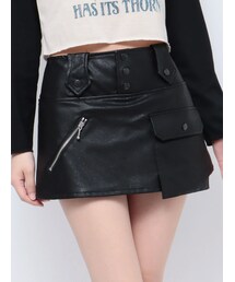 jouetie | ライダースミニスカパン(その他パンツ)