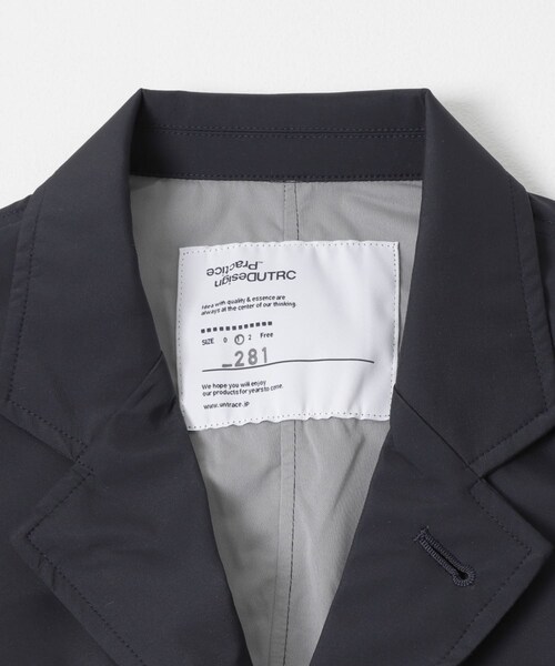 URBAN RESEARCH(アーバンリサーチ)の「UNTRACE 3 Layer Lapeled Work Jacket(テーラードジャケット・メンズ・DARK NAVY/OLIVE・1/2)」の13枚目の写真