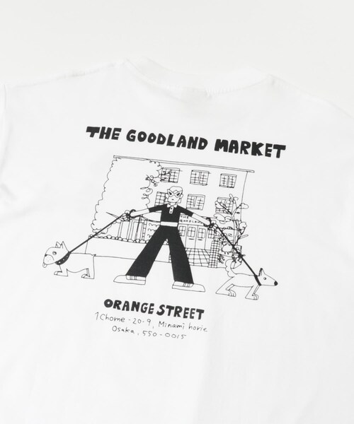 THE GOODLAND MARKET（ザグッドランドマーケット）の「ザ グッドランド マーケット　TGM T-SHIRTS by ナガシまモモA（Tシャツ/カットソー・メンズ・PURPLE/BLACK・M/L）」の21枚目の写真