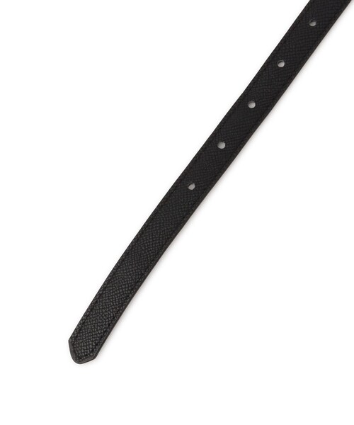 VIS（ビス）の「フラット18mm幅ニュアンス変形サークルバックルベルト/一部WEB限定カラー（ベルト・レディース・ブラック系/ダークブラウン・F）」の18枚目の写真