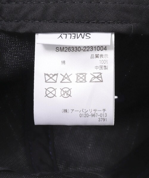 SMELLY（スメリー）の「vacationコーデュロイキャップ（キャップ・レディース・BRN/NVY/PNK・-）」の19枚目の写真