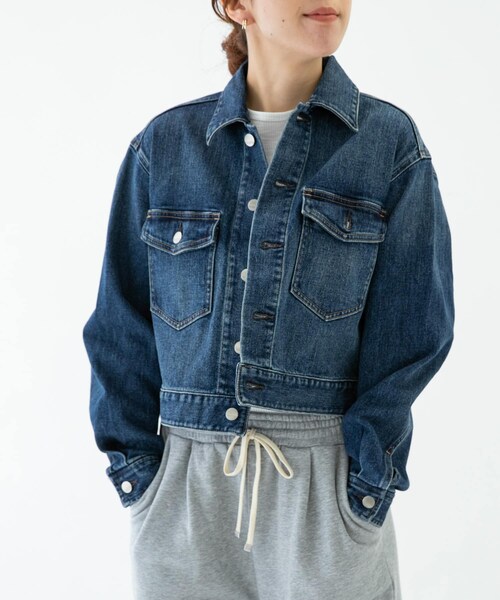 URBAN RESEARCH Sonny Label（アーバンリサーチサニーレーベル）の「Healthy DENIM　Dates（デニムジャケット・レディース・Mid Used・1）」の5枚目の写真