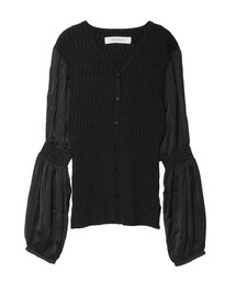 LAGUNAMOON | プリーツスリーブニットプルオーバー(ニット/セーター)