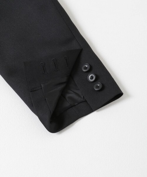 URBAN RESEARCH（アーバンリサーチ）の「new basic　ボックスショートジャケット（テーラードジャケット・レディース・BLACK/L.BEIGE・FREE）」の15枚目の写真