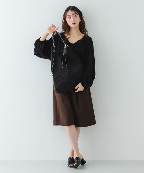 RODE SKO（ロデスコ）の「コードハンドルバッグ（トートバッグ・レディース・BLKxBLK/BEGxBRN/GRYxTAUPE・One）」の11枚目の写真