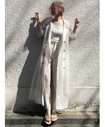 MURUA | シアーオーバートレンチ(トレンチコート)