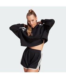 adidas | アディカラー クラシックス クロップドパーカー(Tシャツ/カットソー)