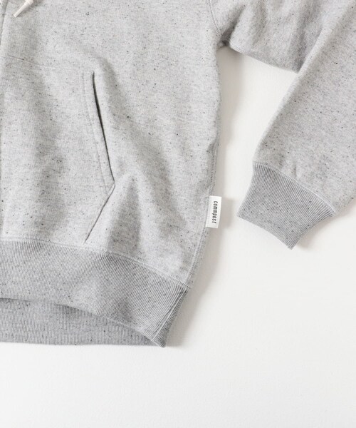 URBAN RESEARCH DOORS(アーバンリサーチドアーズ)の「commpost 反毛裏毛ジップフーディ(パーカー・レディース・TOP GRAY・S)」の10枚目の写真