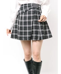 U.S. POLO ASSN. | U.S. POLO ASSN.別注アシメプリーツスカパン(スカート)