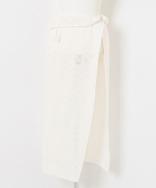 URBAN RESEARCH（アーバンリサーチ）の「インドコットンレースストール（スカート・レディース・BLACK/OFF・FREE）」の6枚目の写真