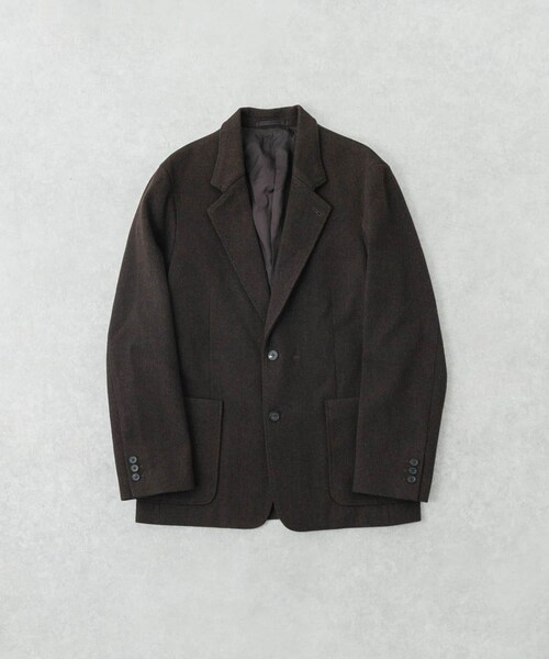 URBAN RESEARCH（アーバンリサーチ）の「new basic　VINTAGE WOOL TWEED JACKET（テーラードジャケット・メンズ・BROWN/CHARCOAL・M/L/XL）」の20枚目の写真