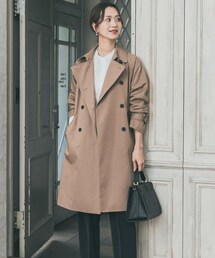 URBAN RESEARCH DOORS | 撥水トレンチコート(ステンカラーコート)
