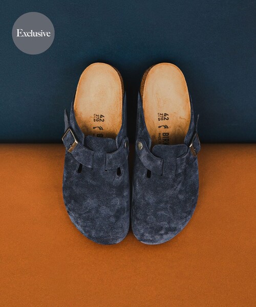 URBAN RESEARCH（アーバンリサーチ）の「BIRKENSTOCK　Exclusive Boston (Narrow)（サンダル・メンズ・New Navy・39/40/41/42/43/44）」の16枚目の写真