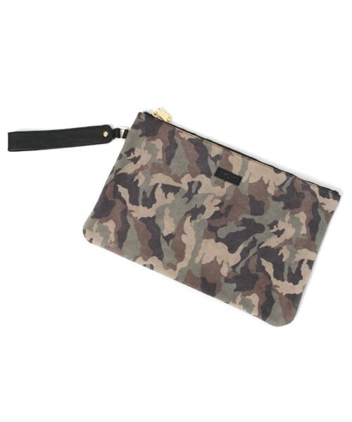 URBAN RESEARCH（アーバンリサーチ）の「jujube　レザーカモフラクラッチBAG（クラッチバッグ・レディース・BLK×CAMO/箔×CAMO・-）」の3枚目の写真