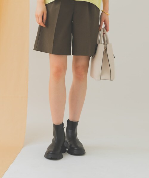 RODE SKO（ロデスコ）の「4センチオーバーソールブーツ（ブーツ・レディース・GYSH-BROWN/BLACK・36/37/38）」の21枚目の写真