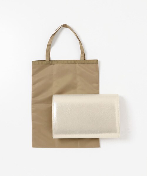 RODE SKO（ロデスコ）の「サブバッグ付3WAYパーティクラッチ（クラッチバッグ・レディース・BLACK/GOLD/SILVER・one）」の17枚目の写真