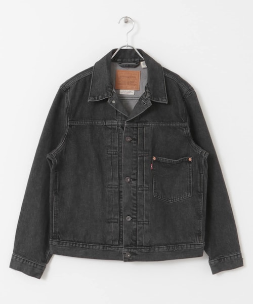 URBAN RESEARCH DOORS(アーバンリサーチドアーズ)の「Levi’s TYPE 1 TRUCKER(デニムジャケット・メンズ・Indigo/Black・S/M/L/XL)」の1枚目の写真