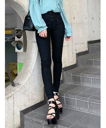 EMODA | 【ELDER】NUDEハイウエストデニム(デニムパンツ)