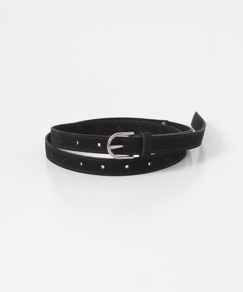 URBAN RESEARCH DOORS(アーバンリサーチドアーズ)の「STILL BY HAND 18MM LEATHER BELT(ベルト・メンズ・BLACK/DARK BROWN・48)」の3枚目の写真