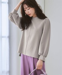 7days Life Styling | ボリューム袖センターシームトップス【ジャージーシリーズ】(Tシャツ/カットソー)