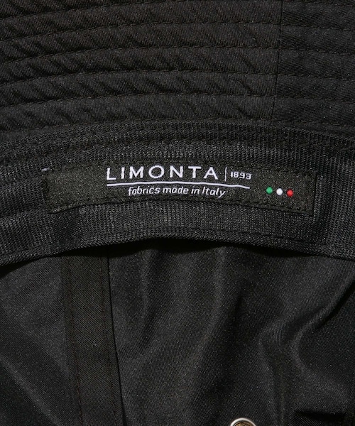 ADAM ET ROPE'（アダムエロペ）の「【SOLARIS&CO./ソラリスアンドコー】LIMONTA TWILL BOWLER BUCKET HAT（ハット・メンズ・ブラック・F）」の10枚目の写真
