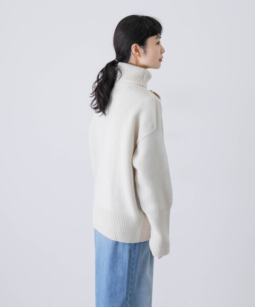 かぐれ（カグレ）の「Island Tides Lambswool sweater（ニット