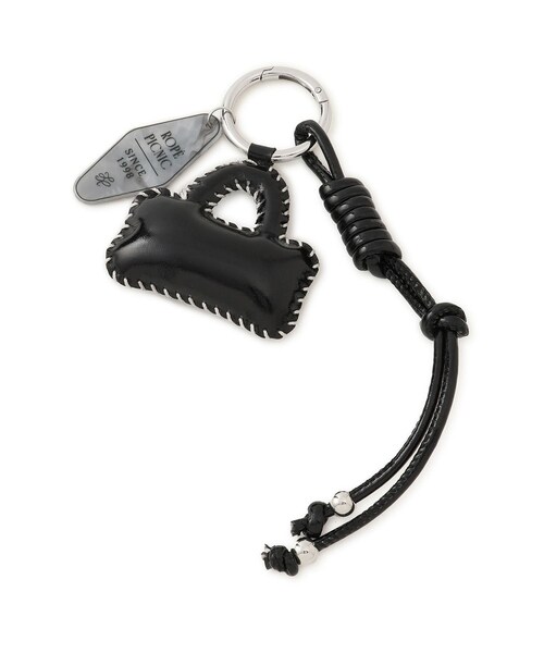 ROPE' PICNIC（ロペピクニック）の「プレート付きバッグチャーム（キーホルダー・レディース・ブラック系/ゴールド/シルバー・F）」の12枚目の写真