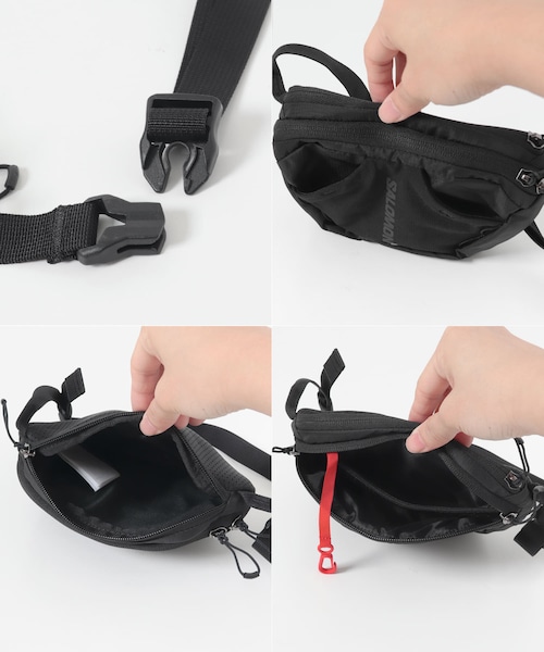 URBAN RESEARCH（アーバンリサーチ）の「SALOMON　ACS WAIST PACK SMALL（ボディバッグ/ウエストポーチ・レディース・PALOMA/BLACK・-）」の10枚目の写真