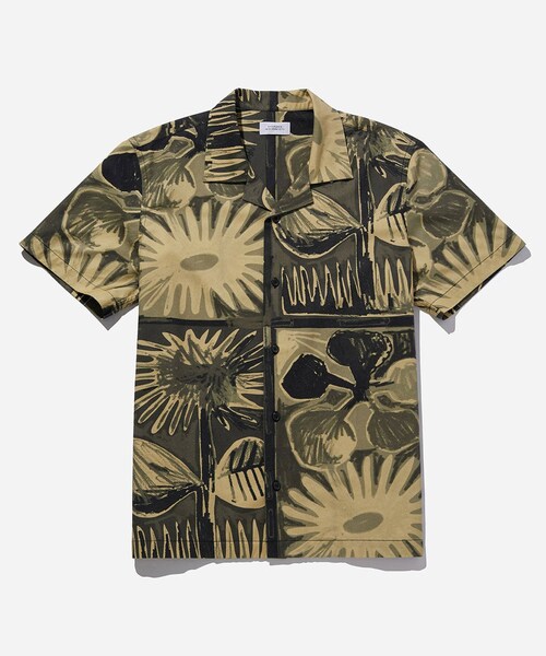 Saturdays NYC（サタデーズ ニューヨークシティ ）の「Summer Bloom Canty SS Shirt（シャツ/ブラウス・レディース・キナリ/サックス/クリーム・L/XL/M）」の2枚目の写真